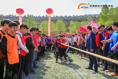 【甘肃新东方运动会】 确认过眼神，你们是赞