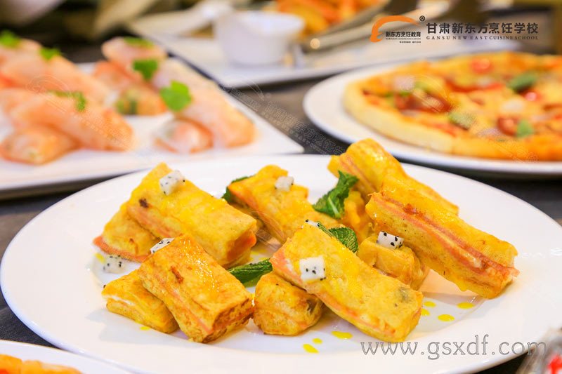 甘肃新东方<a href='http://m.gsxdf.com/' target='_blank'><u>烹饪学校</u></a>西点作品
