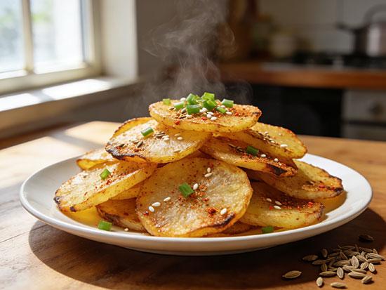 孜然土豆片怎么做