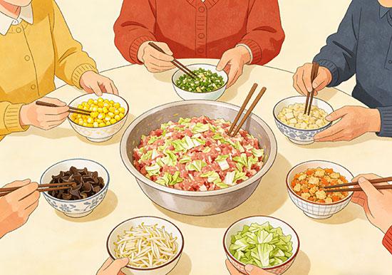 有哪些经典饺子馅