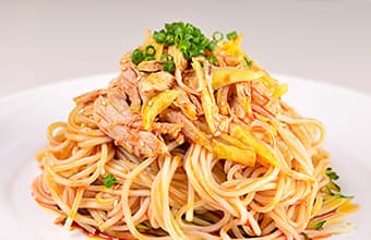 鸡丝凉面图片