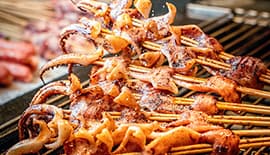 学烧烤技术,轻松创业当老板