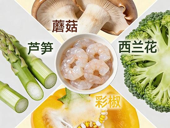 虾仁和什么蔬菜搭配最好