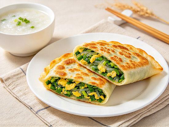 韭菜盒子怎么做？外酥里嫩，鲜香多汁